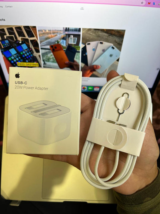 Apple 20 W USB-C Power Adapter — Original Fast Charger
