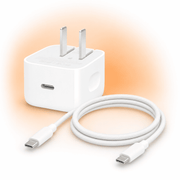 Apple 40W USB-C Power Adapter + Free Premium Charging Cable