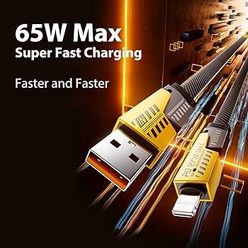 65W 4-in-1 Fast Charging Cable