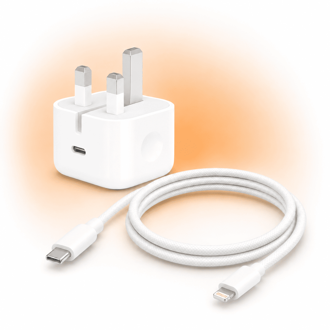 Apple 20W USB-C Power Adapter + Free Charging Cable