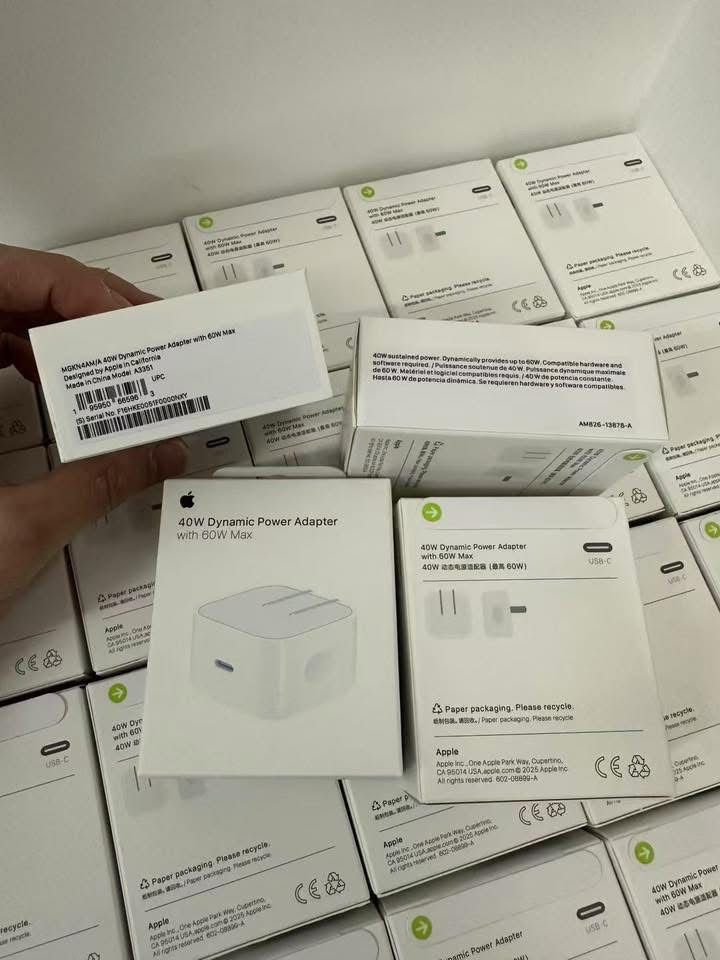 40W Fast Charging Adapter – Power Delivery & Quick Charge Support + FREE Braided Cable⚡