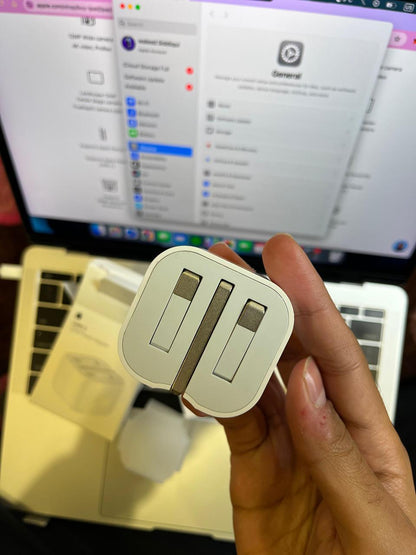 Apple 20W USB-C Power Adapter + Free Charging Cable