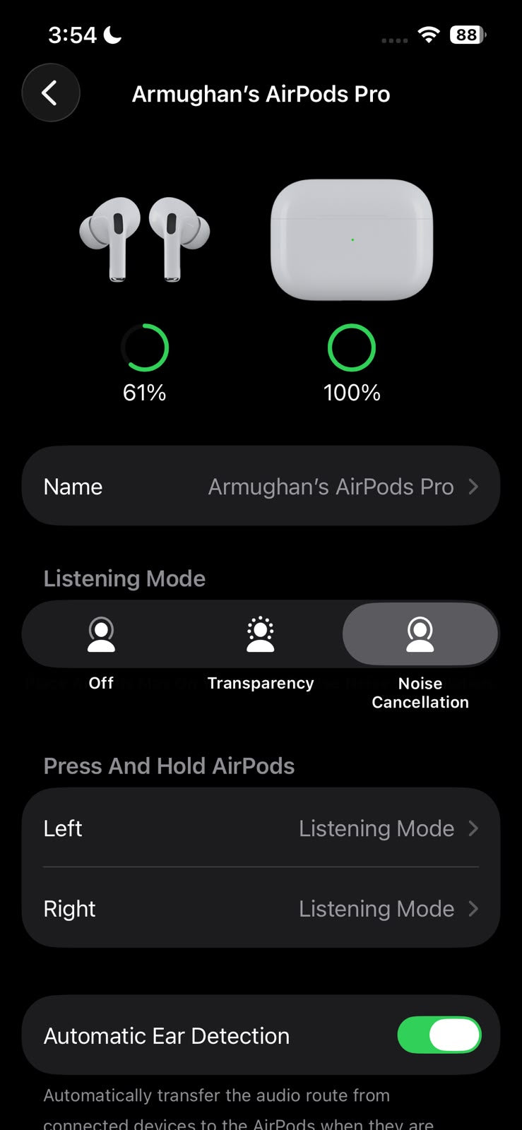 Apple AirPods Pro 3 (3rd Generation) Wireless Bluetooth Earbuds with Active Noise Cancellation, Adaptive Audio, USB-C Charging Case & Spatial Audio